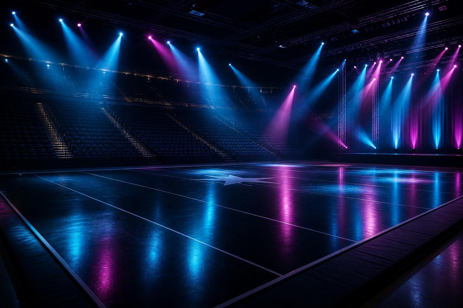 Championship arena atmosphere before the event